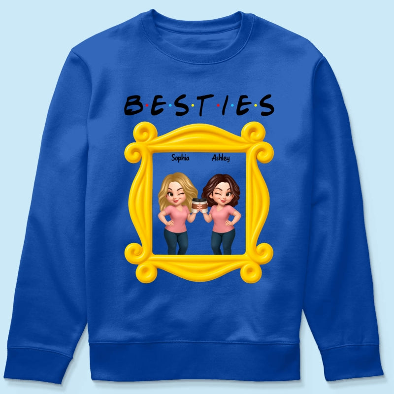 Best Friends Personalized Funny Matching Shirts, Sweatshirts, Fall Gift for Best Friends