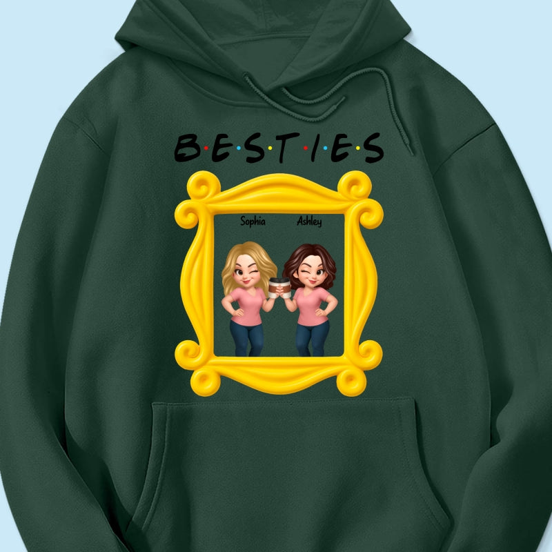 Best Friends Personalized Funny Matching Shirts, Sweatshirts, Fall Gift for Best Friends
