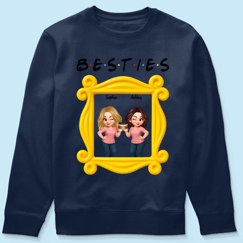 Best Friends Personalized Funny Matching Shirts, Sweatshirts, Fall Gift for Best Friends