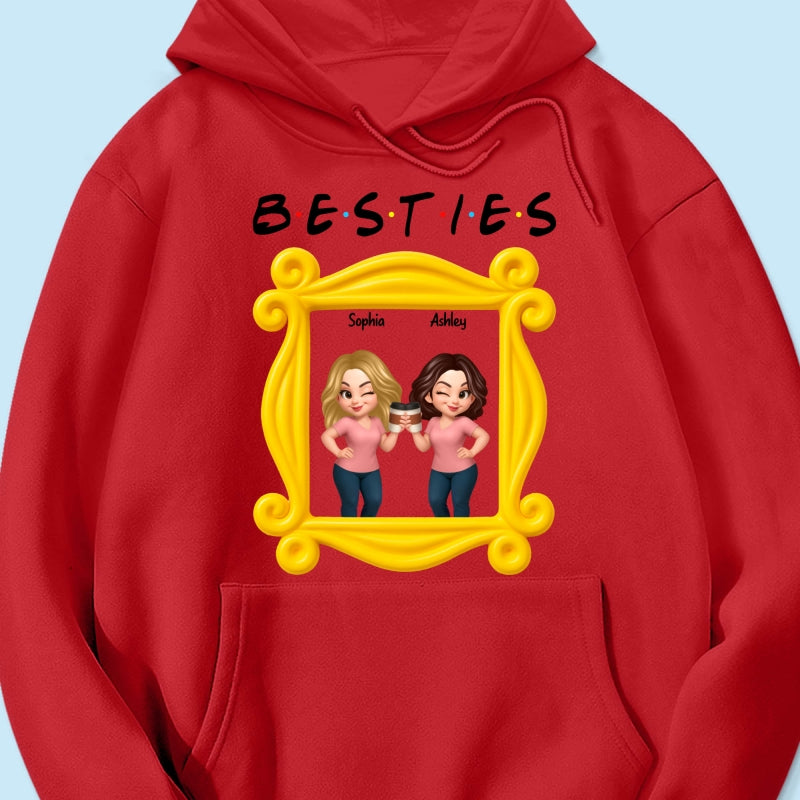 Best Friends Personalized Funny Matching Shirts, Sweatshirts, Fall Gift for Best Friends