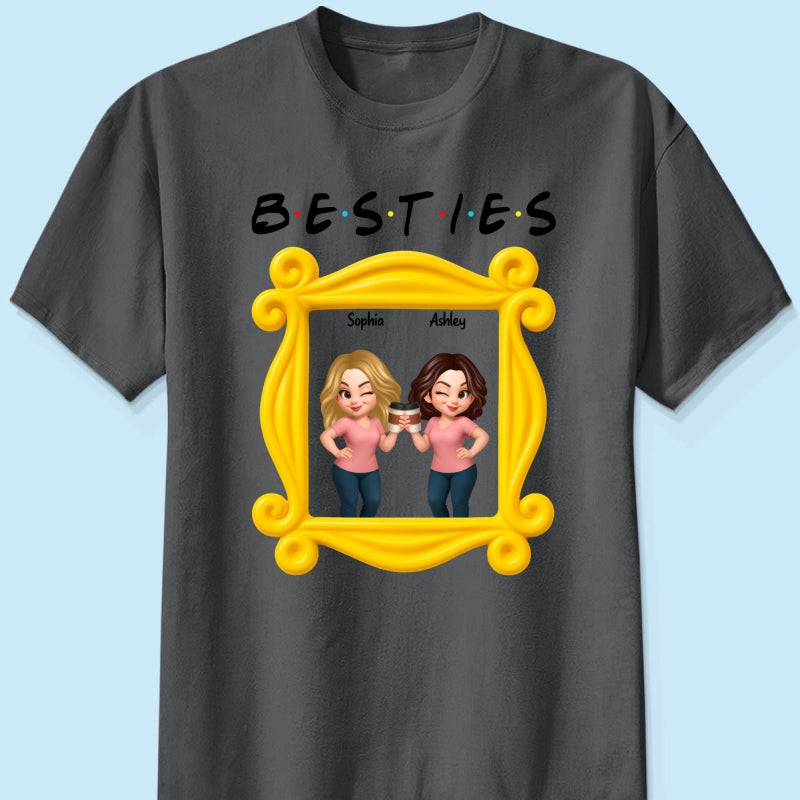Best Friends Personalized Funny Matching Shirts, Sweatshirts, Fall Gift for Best Friends