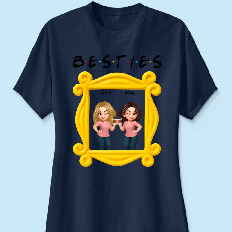 Best Friends Personalized Funny Matching Shirts, Sweatshirts, Fall Gift for Best Friends