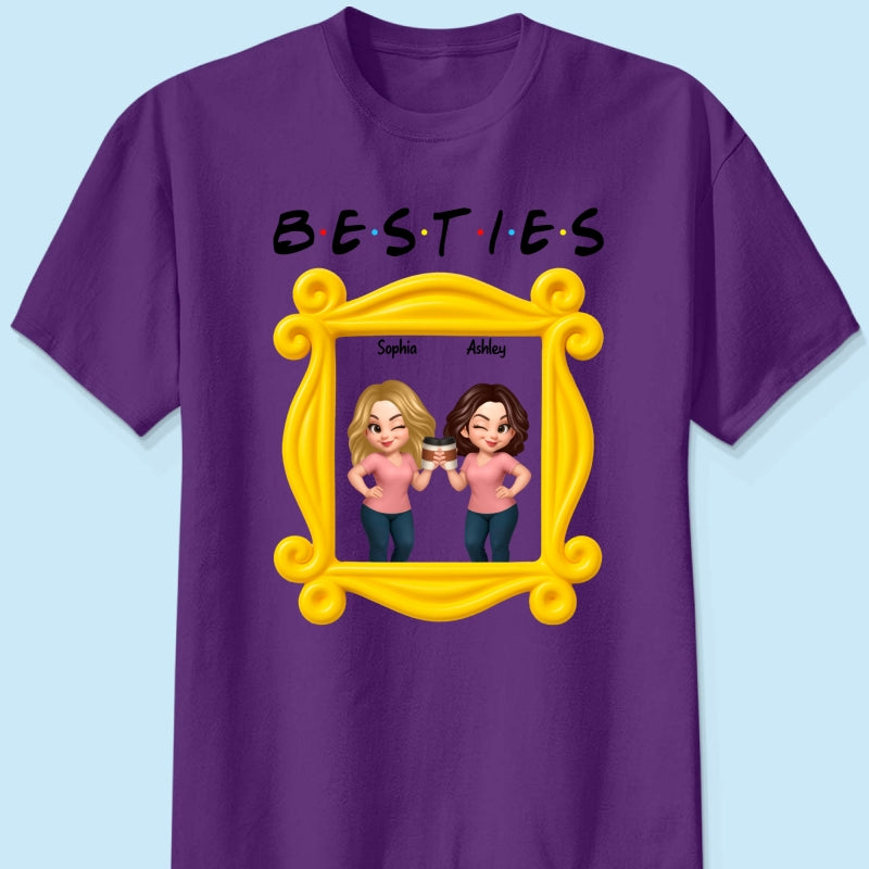 Best Friends Personalized Funny Matching Shirts, Sweatshirts, Fall Gift for Best Friends