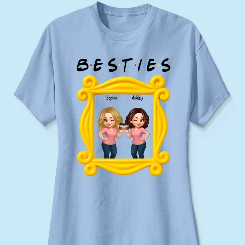 Best Friends Personalized Funny Matching Shirts, Sweatshirts, Fall Gift for Best Friends