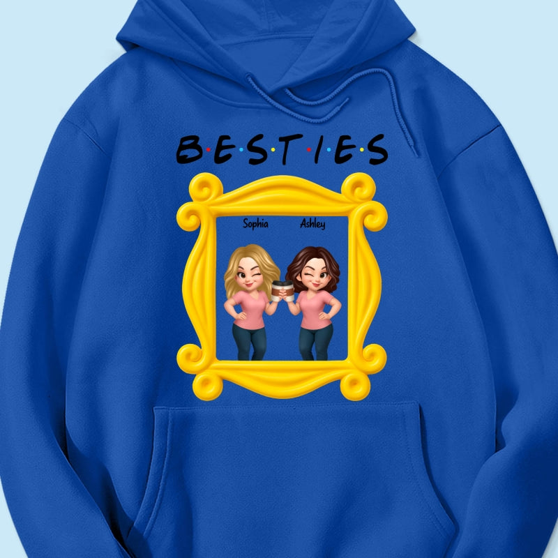 Best Friends Personalized Funny Matching Shirts, Sweatshirts, Fall Gift for Best Friends
