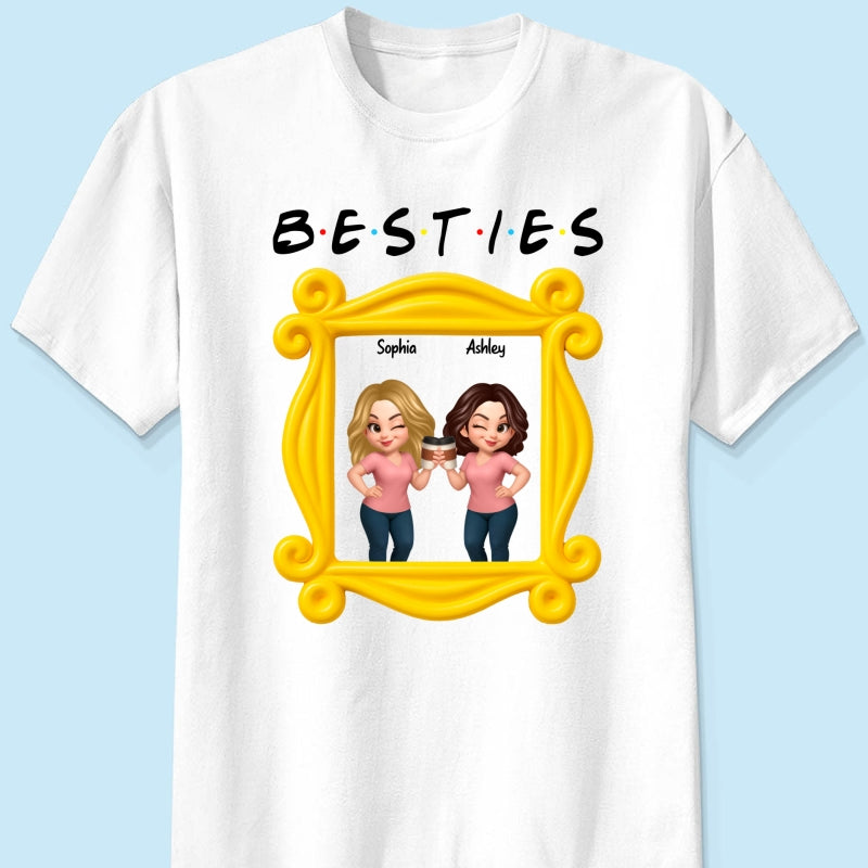 Best Friends Personalized Funny Matching Shirts, Sweatshirts, Fall Gift for Best Friends