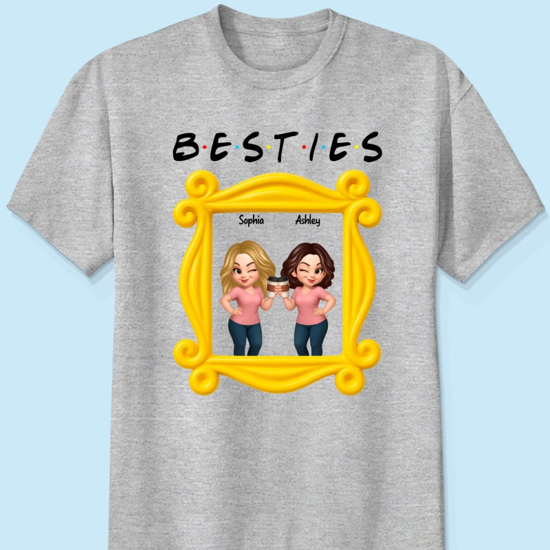 Best Friends Personalized Funny Matching Shirts, Sweatshirts, Fall Gift for Best Friends