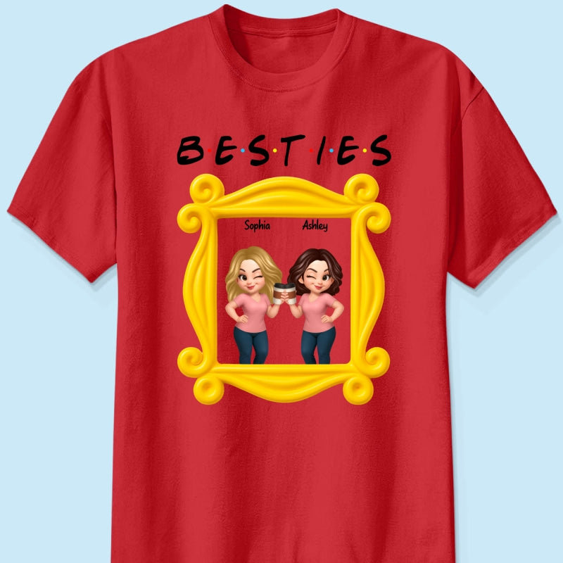 Best Friends Personalized Funny Matching Shirts, Sweatshirts, Fall Gift for Best Friends