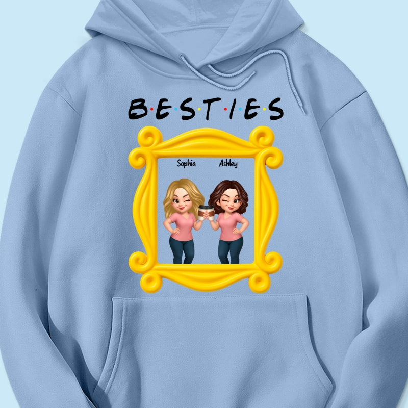 Best Friends Personalized Funny Matching Shirts, Sweatshirts, Fall Gift for Best Friends