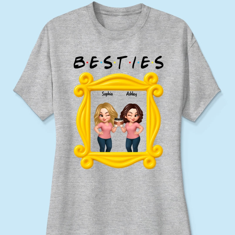 Best Friends Personalized Funny Matching Shirts, Sweatshirts, Fall Gift for Best Friends