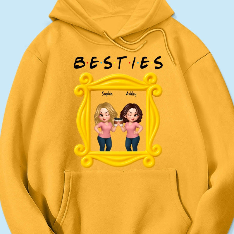 Best Friends Personalized Funny Matching Shirts, Sweatshirts, Fall Gift for Best Friends