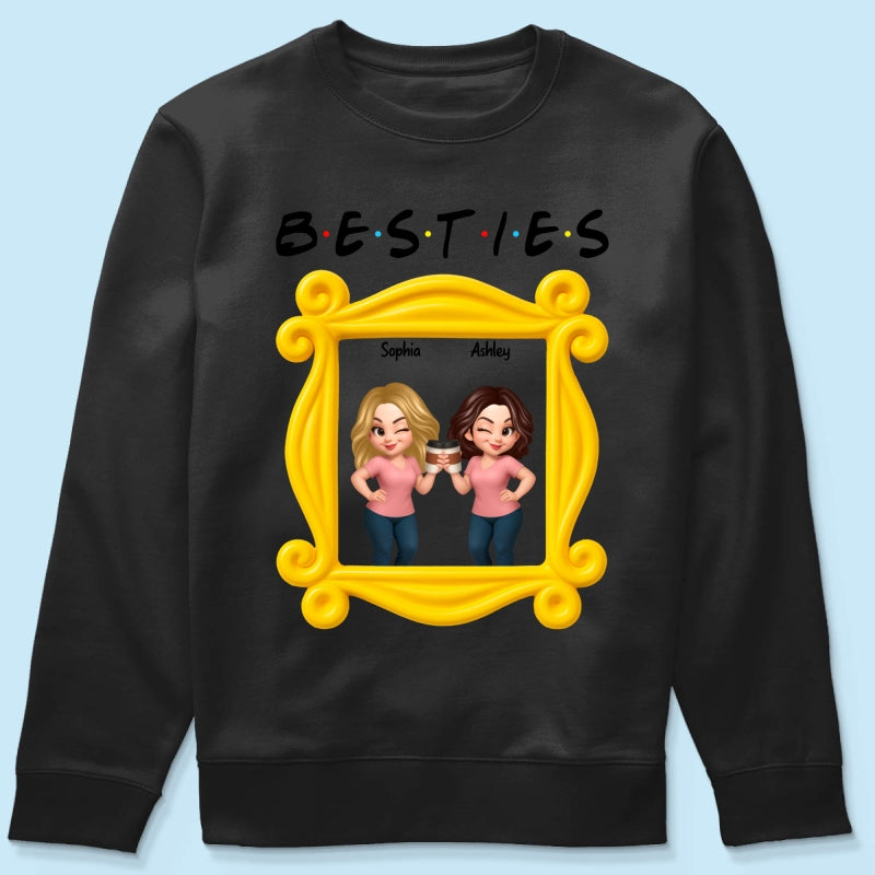 Best Friends Personalized Funny Matching Shirts, Sweatshirts, Fall Gift for Best Friends