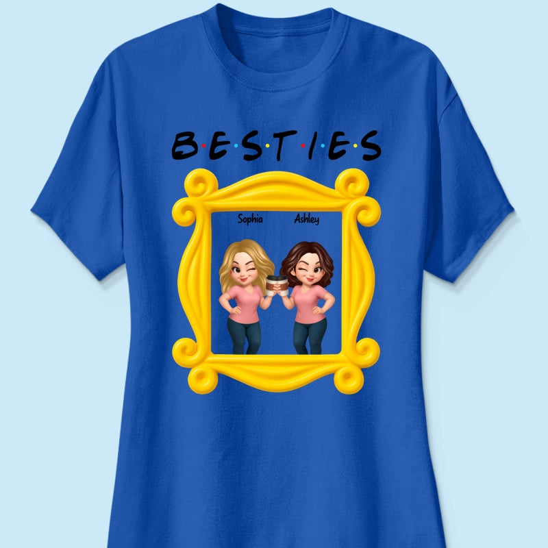Best Friends Personalized Funny Matching Shirts, Sweatshirts, Fall Gift for Best Friends