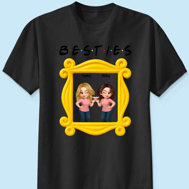 Best Friends Personalized Funny Matching Shirts, Sweatshirts, Fall Gift for Best Friends
