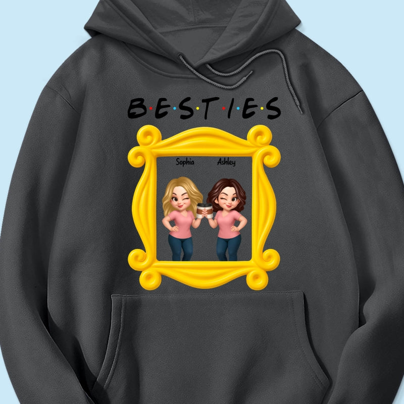 Best Friends Personalized Funny Matching Shirts, Sweatshirts, Fall Gift for Best Friends