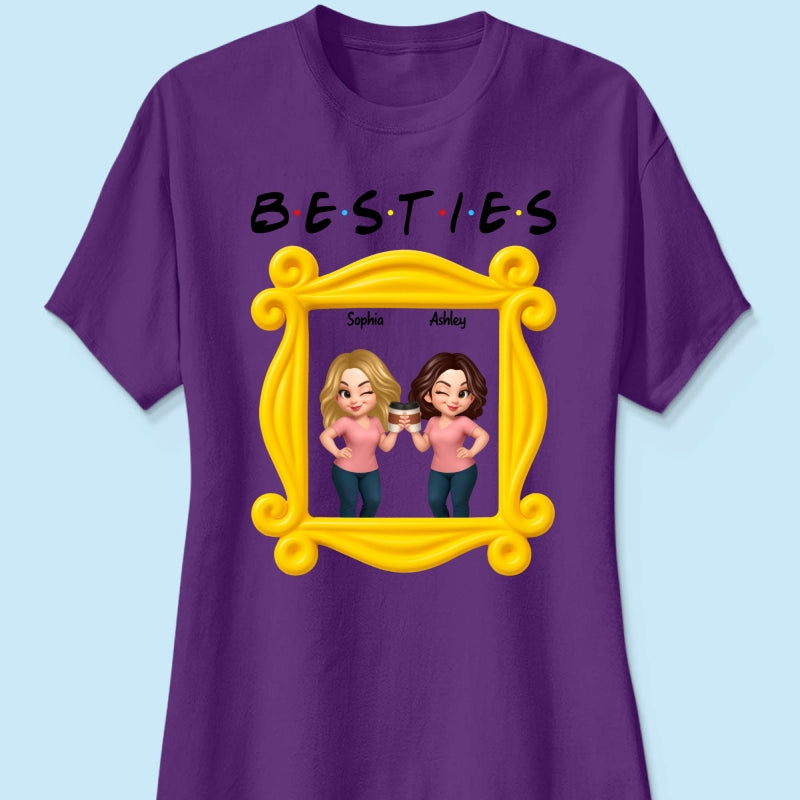 Best Friends Personalized Funny Matching Shirts, Sweatshirts, Fall Gift for Best Friends