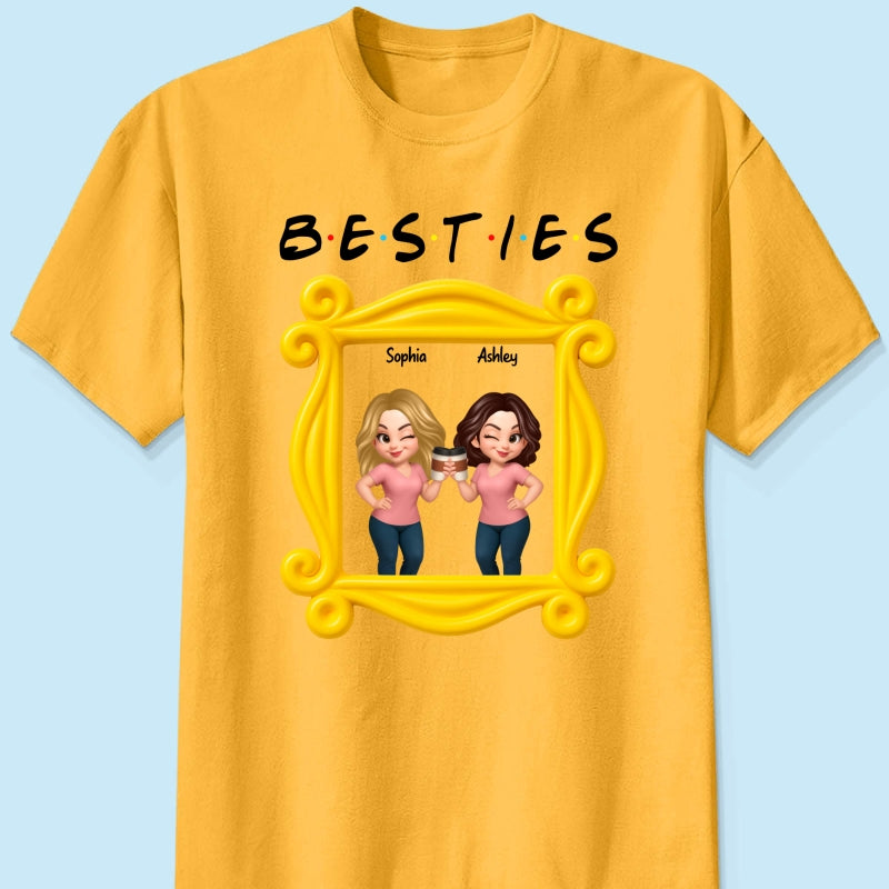 Best Friends Personalized Funny Matching Shirts, Sweatshirts, Fall Gift for Best Friends