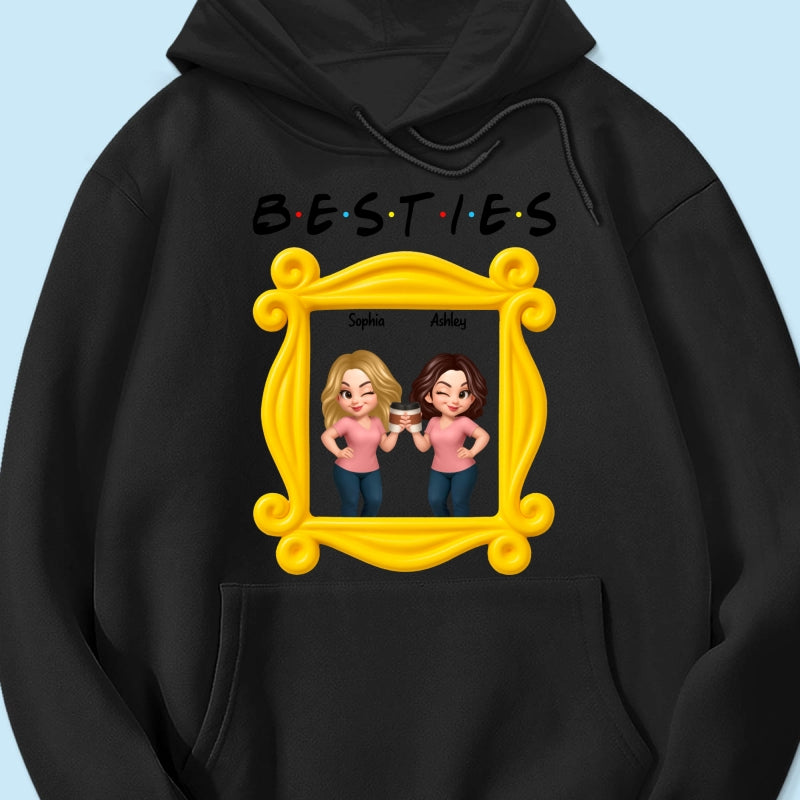 Best Friends Personalized Funny Matching Shirts, Sweatshirts, Fall Gift for Best Friends