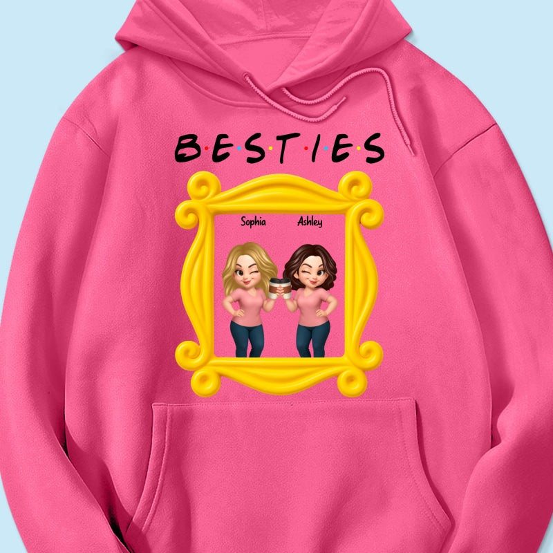 Best Friends Personalized Funny Matching Shirts, Sweatshirts, Fall Gift for Best Friends