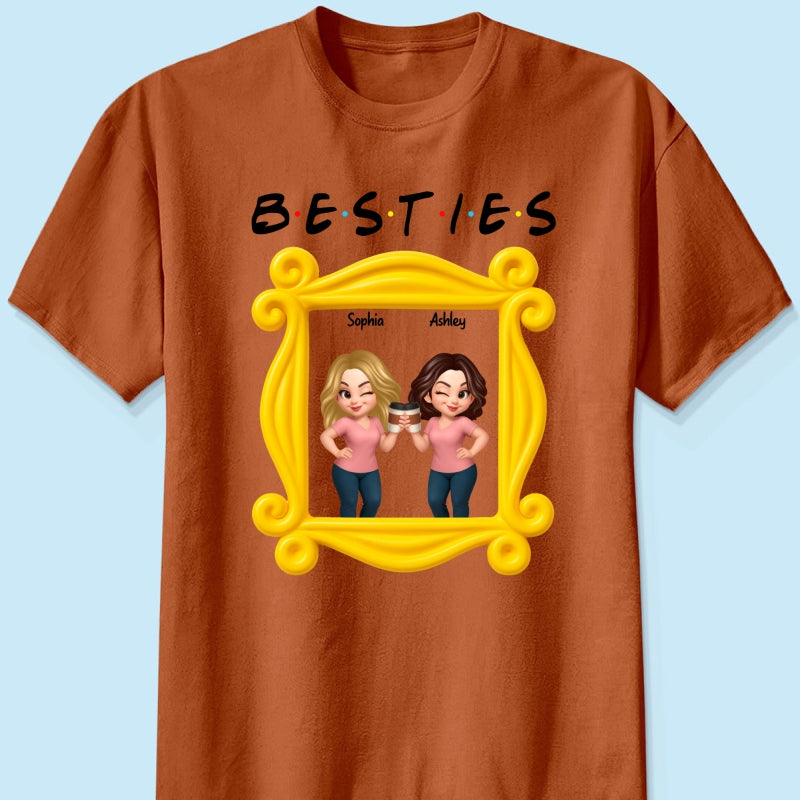 Best Friends Personalized Funny Matching Shirts, Sweatshirts, Fall Gift for Best Friends