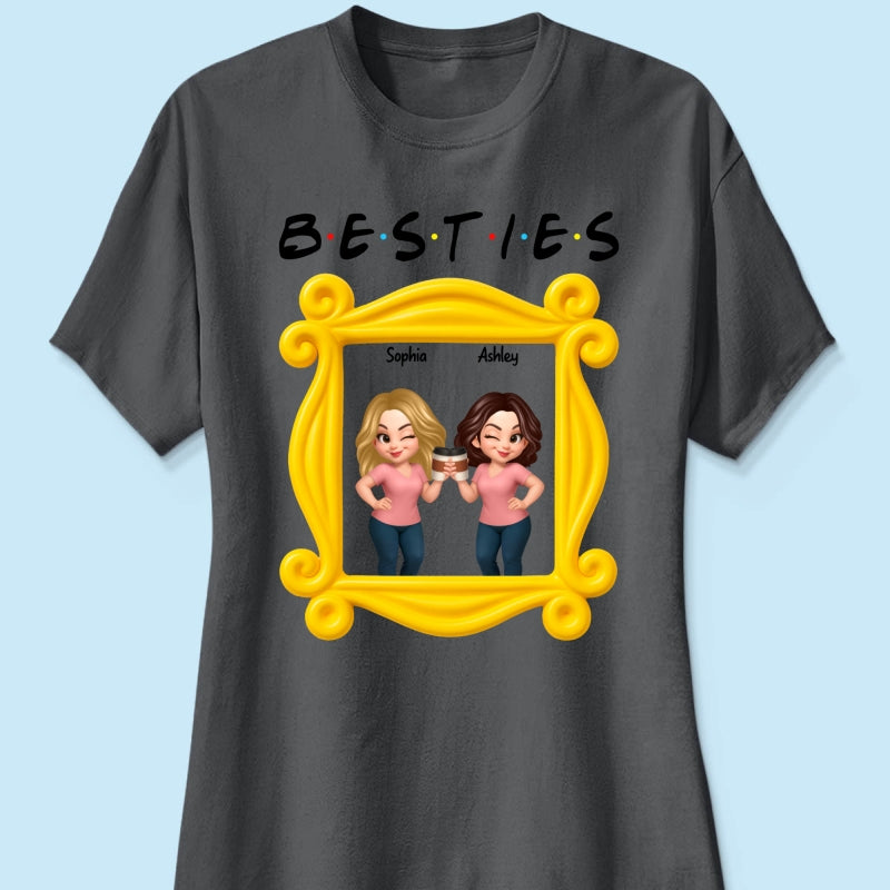 Best Friends Personalized Funny Matching Shirts, Sweatshirts, Fall Gift for Best Friends
