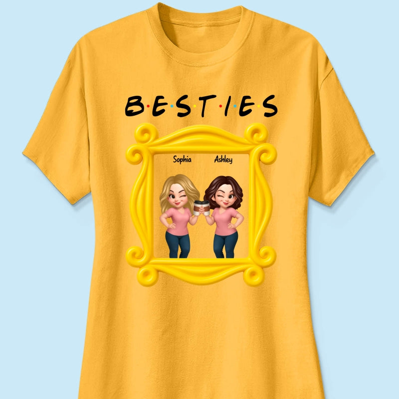 Best Friends Personalized Funny Matching Shirts, Sweatshirts, Fall Gift for Best Friends