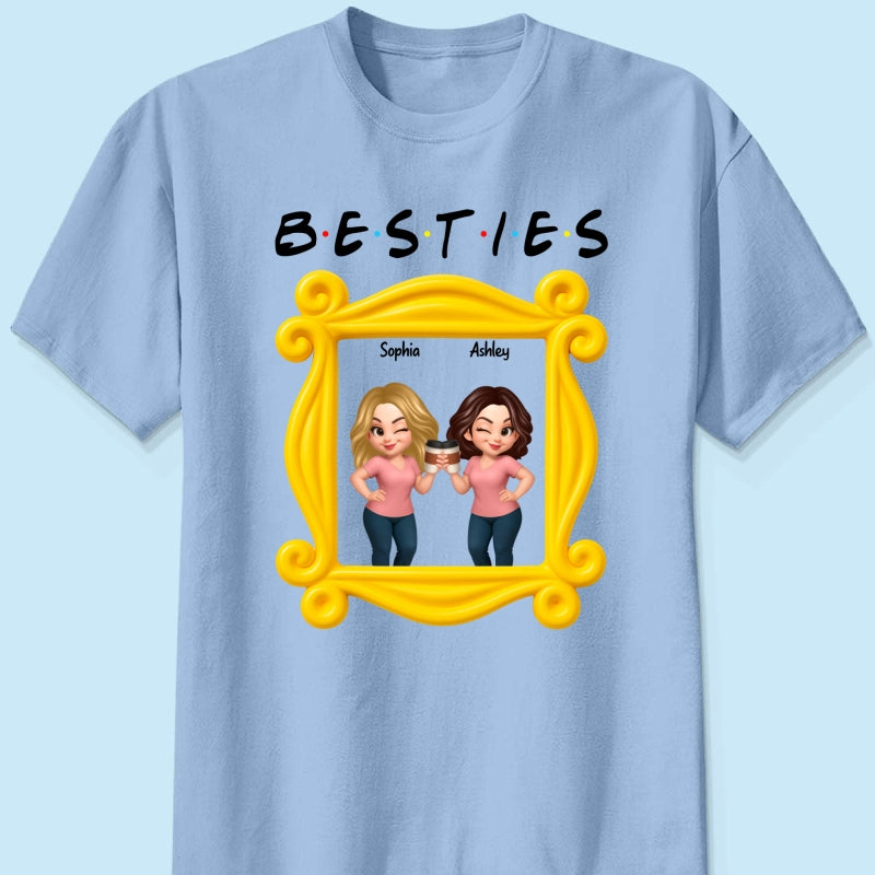 Best Friends Personalized Funny Matching Shirts, Sweatshirts, Fall Gift for Best Friends