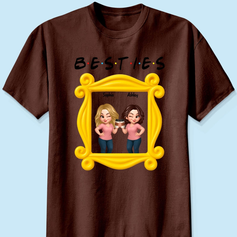 Best Friends Personalized Funny Matching Shirts, Sweatshirts, Fall Gift for Best Friends
