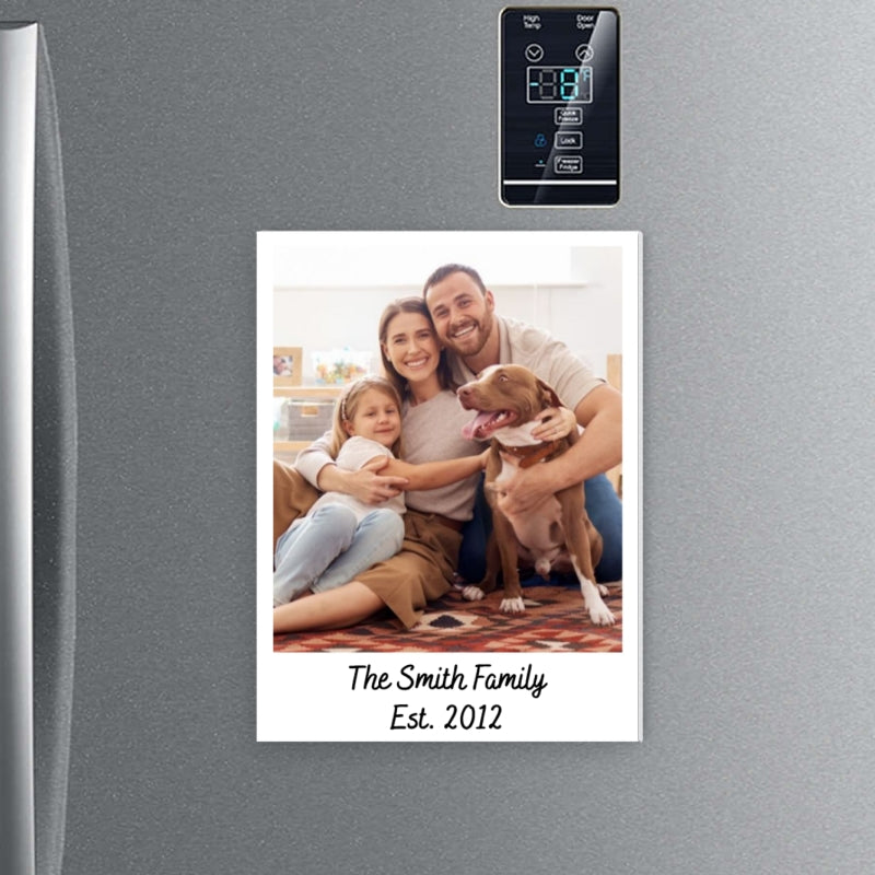 Family Couple Photo Frame Personalized Acrylic Fridge Magnet