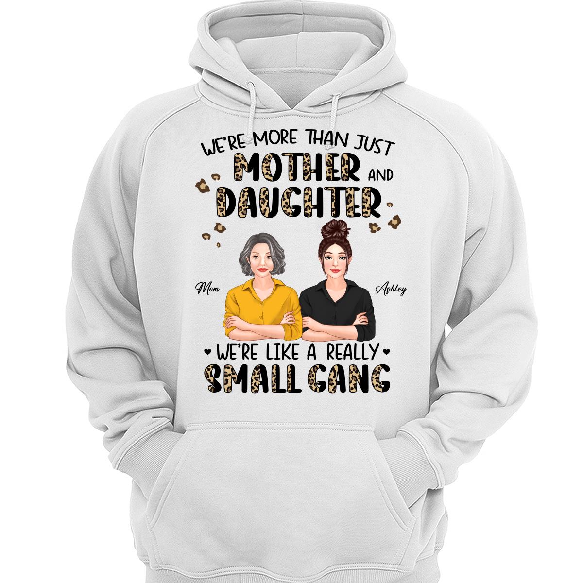 Small Gang Leopard Realistic Mother And Daughter Personalized Shirt