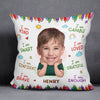 Custom Face Photo Gift For Kids I Am Kind Affirmation Personalized Pillow