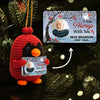 Always With You Custom Photo Berry Tree Snow Handmade Cardinal - Personalized Crochet With Card - Sympathy Gift Memorial Keepsake