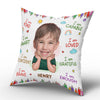 Custom Face Photo Gift For Kids I Am Kind Affirmation Personalized Pillow