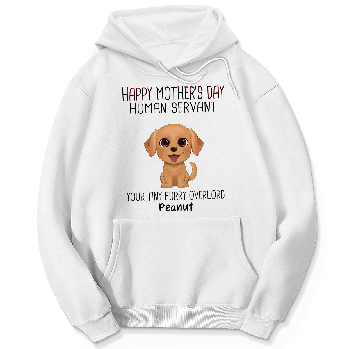 Watercolor Cute Dogs Happy Mother‘s Day Dog Human Servant Personalized Shirt