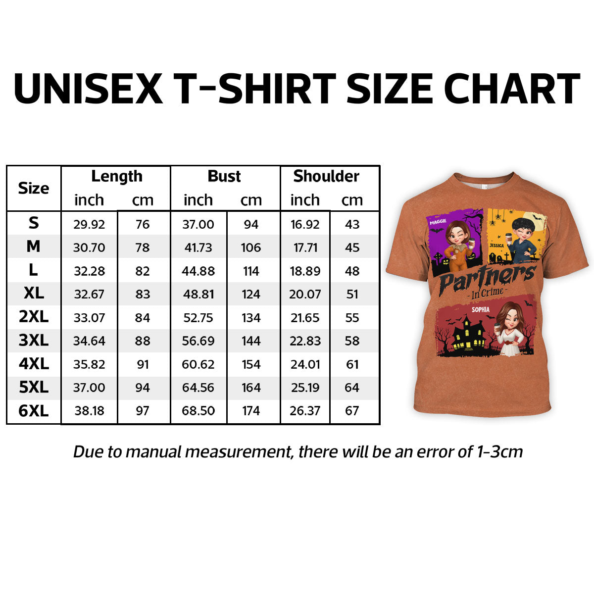 Retro Besties Sisters Horror Halloween Personalized Shirt