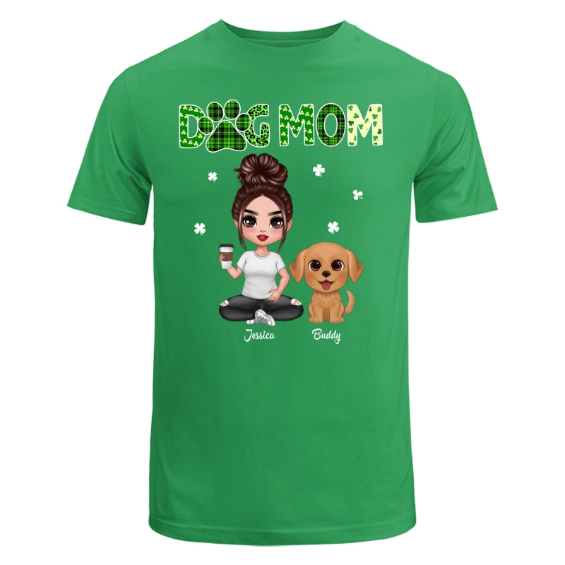 Dog Mom St. Patrick‘s Day Personalized Shirt