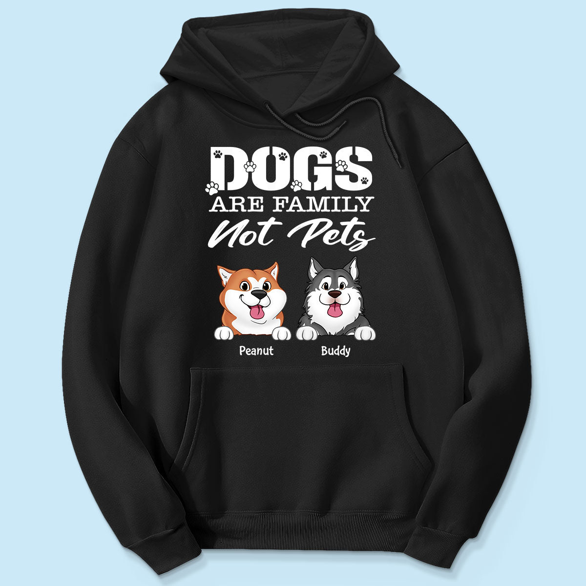 Dogs Are Family Not Pets Cute Dogs Dog Lover Personalized Shirt
