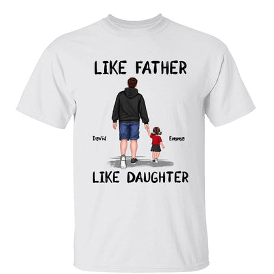 Like Father Like Son Like Daughter Walking Personalized Shirt