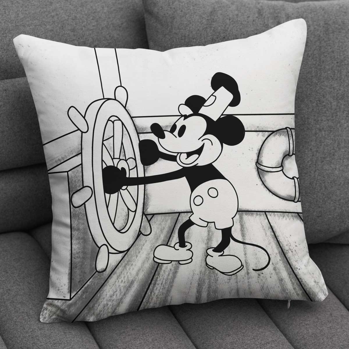 Vintage Famous Cartoon Character Personalized Pillow