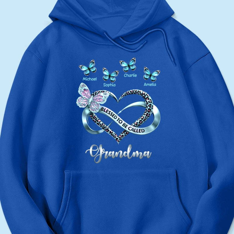 Blessed To Be Called Grandma - Personalized Shirt - Heartfelt Mother's Day Gift for Grandma