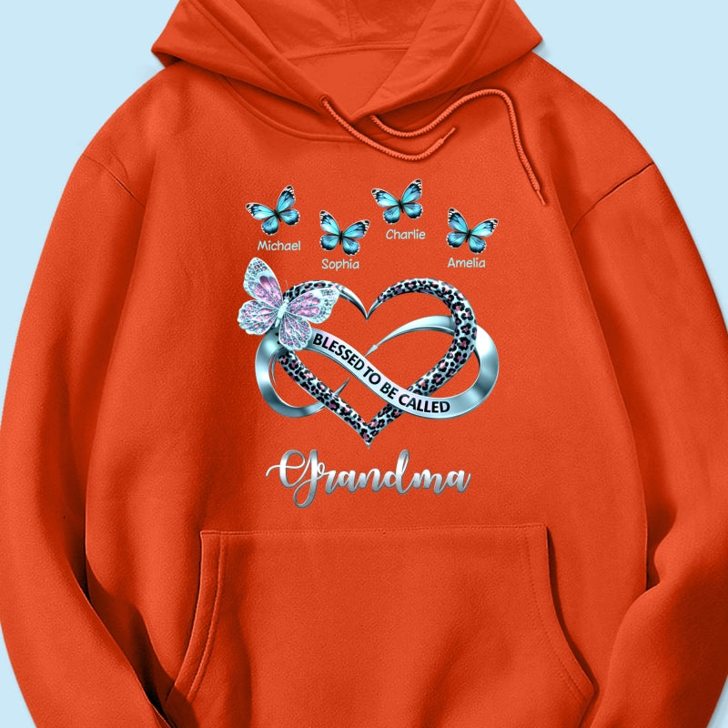 Blessed To Be Called Grandma - Personalized Shirt - Heartfelt Mother's Day Gift for Grandma
