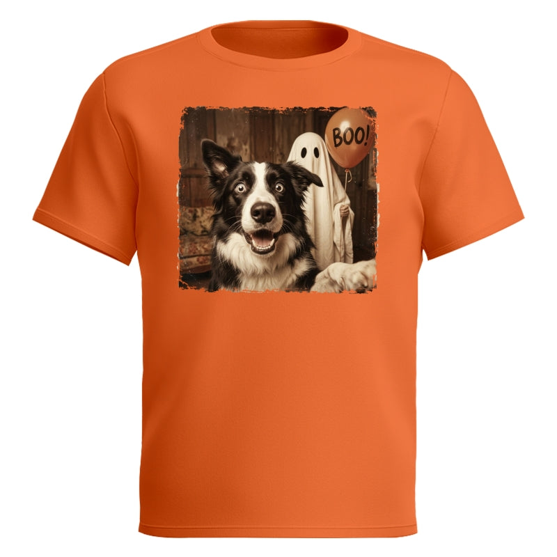 Custom Dog Cat Photo Halloween - Personalized Shirt - Trendy Vintage Spooky Tee for Pet Moms