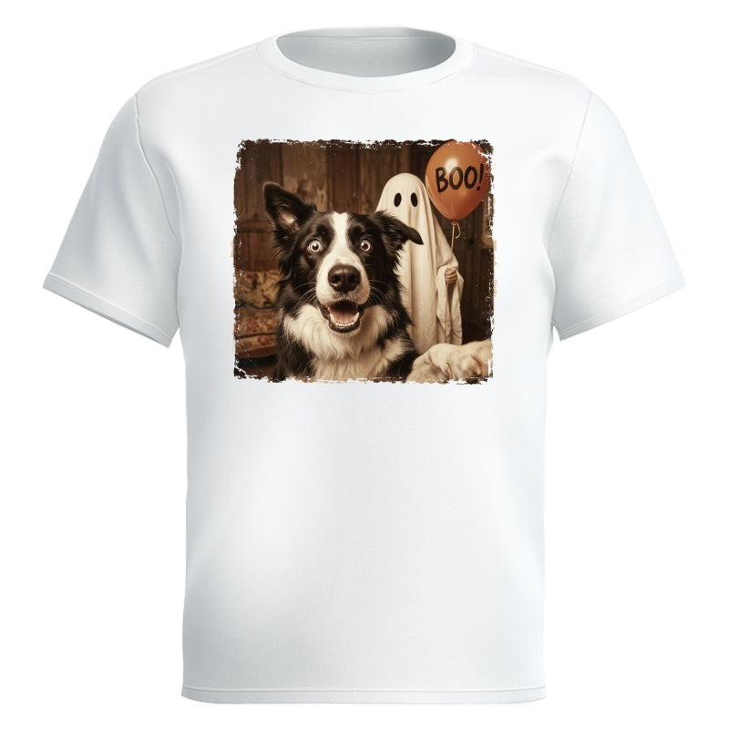 Custom Dog Cat Photo Halloween - Personalized Shirt - Trendy Vintage Spooky Tee for Pet Moms