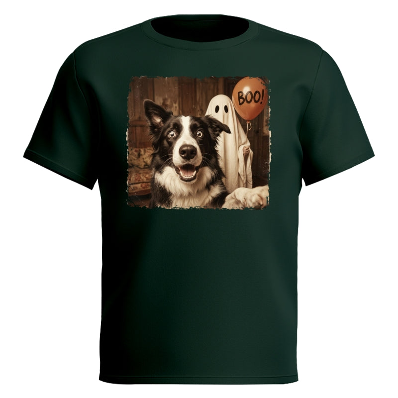 Custom Dog Cat Photo Halloween - Personalized Shirt - Trendy Vintage Spooky Tee for Pet Moms