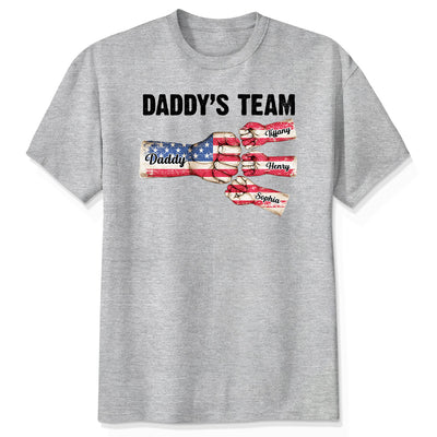 American Daddy‘s Team Personalized Shirt