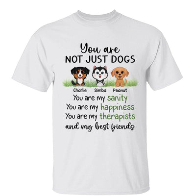 Watercolor Cute Dogs Sanity Best Friends Personalized Shirt