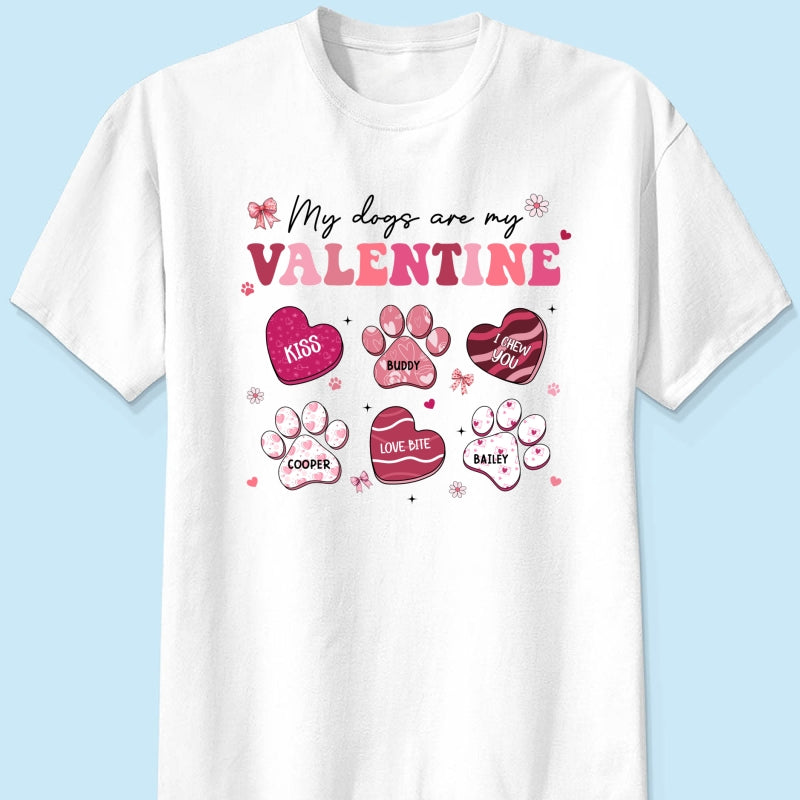My Dogs Cats Are My  Coquette Paw  Gift For Pet Lover Personalized Shirt