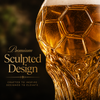 World Cup 2026 Football Trophy Beer Glass, Match Day Beer Glass, Birthday Gift for Him, Gift for Dad