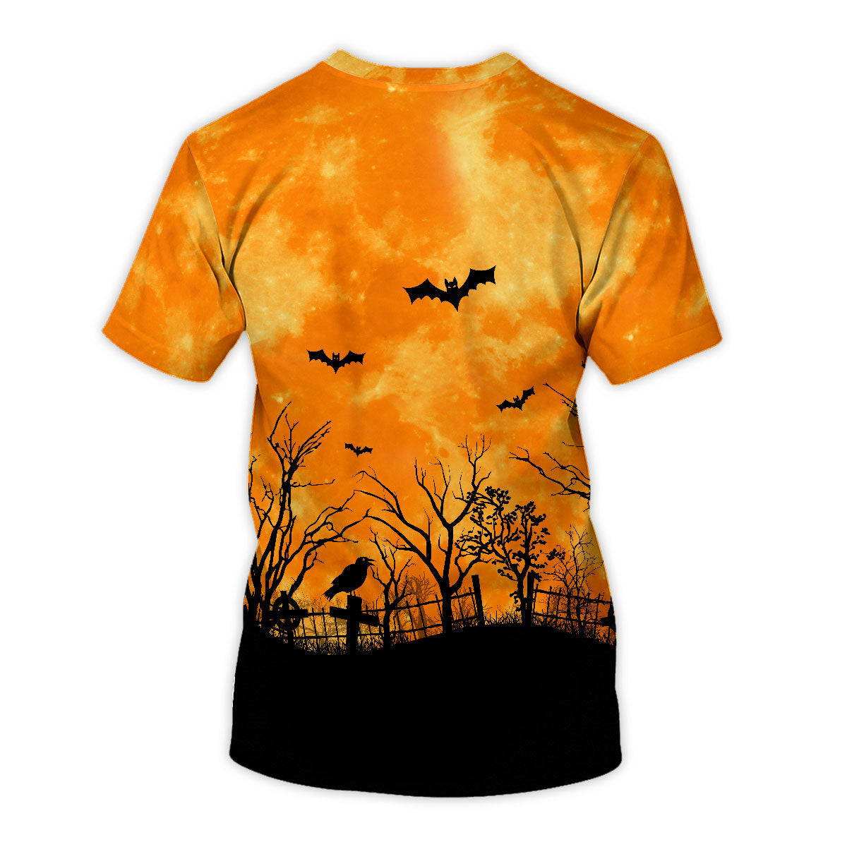 Cat Mom Halloween Moon Light Bat Cat Tree Personalized Shirt, Purrfect Costume for Cat Lover