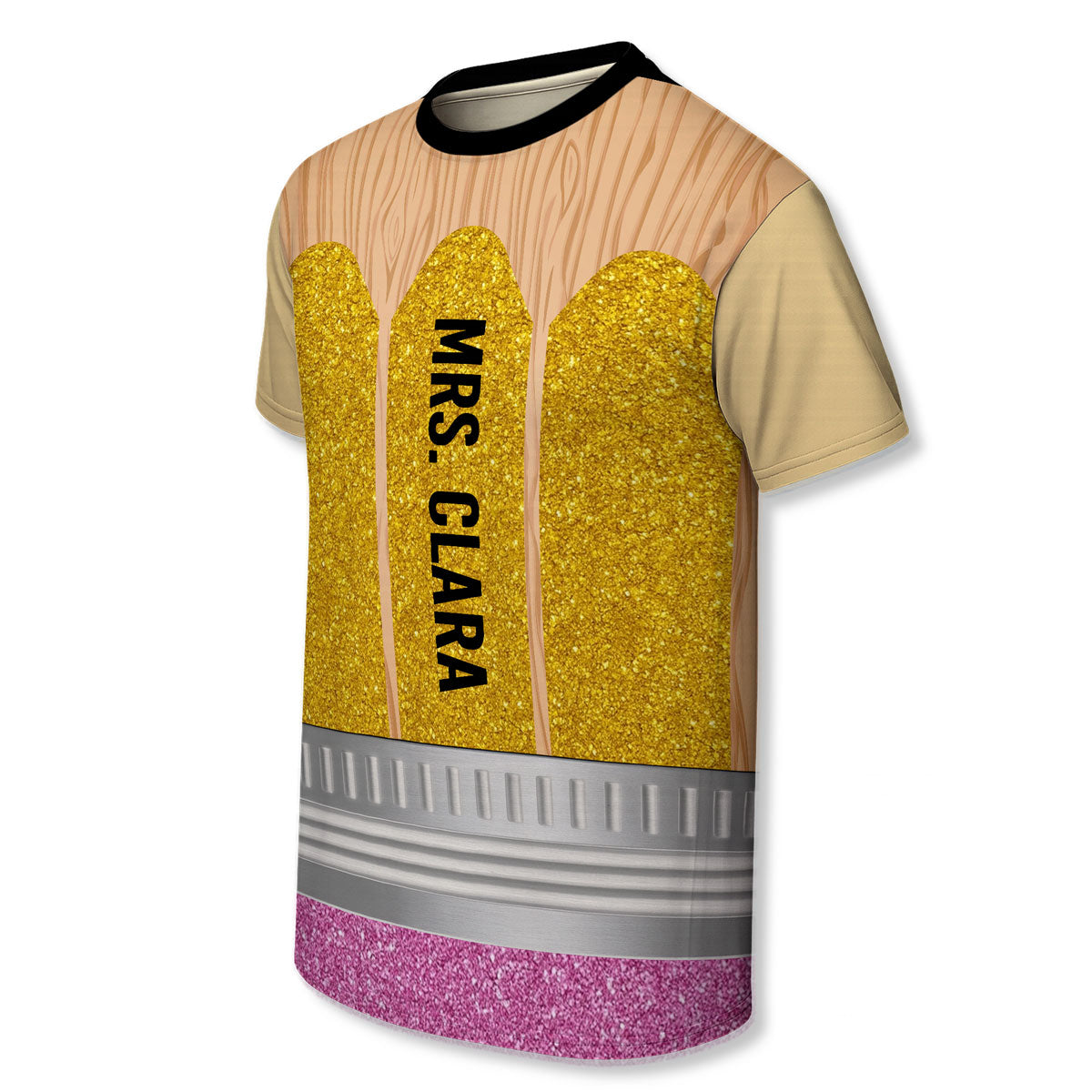 Pencil Personalized Group Matching Shirt, Halloween Costume For Teachers